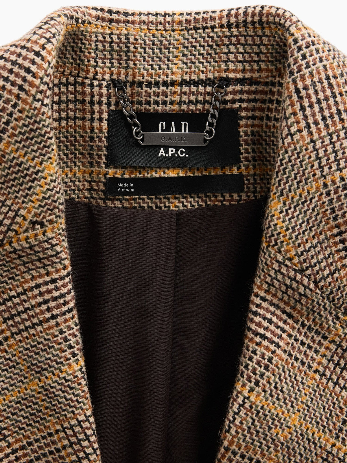 Çok Renkli Gap × A.p.c. Yün Karışımlı Relaxed Blazer