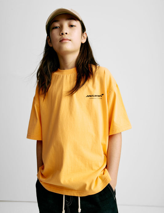Saf Pamuklu Mclaren F1 Team T-shirt (2–16 Yaş)