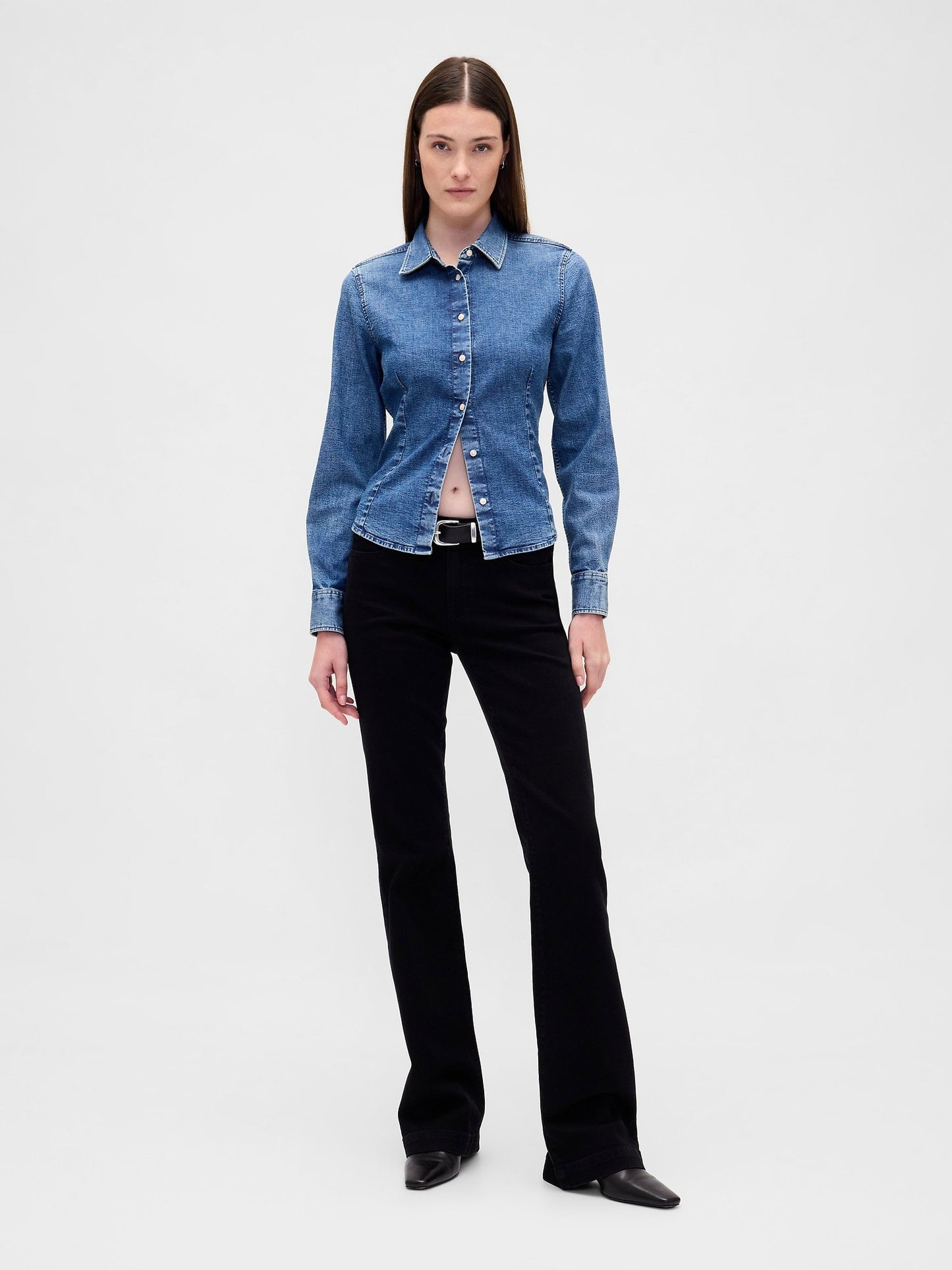 Mavi Denim Fitted Gömlek