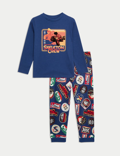 Saf Pamuklu Star Wars:trade_mark: Pijama Takımı (1-7 Yaş)