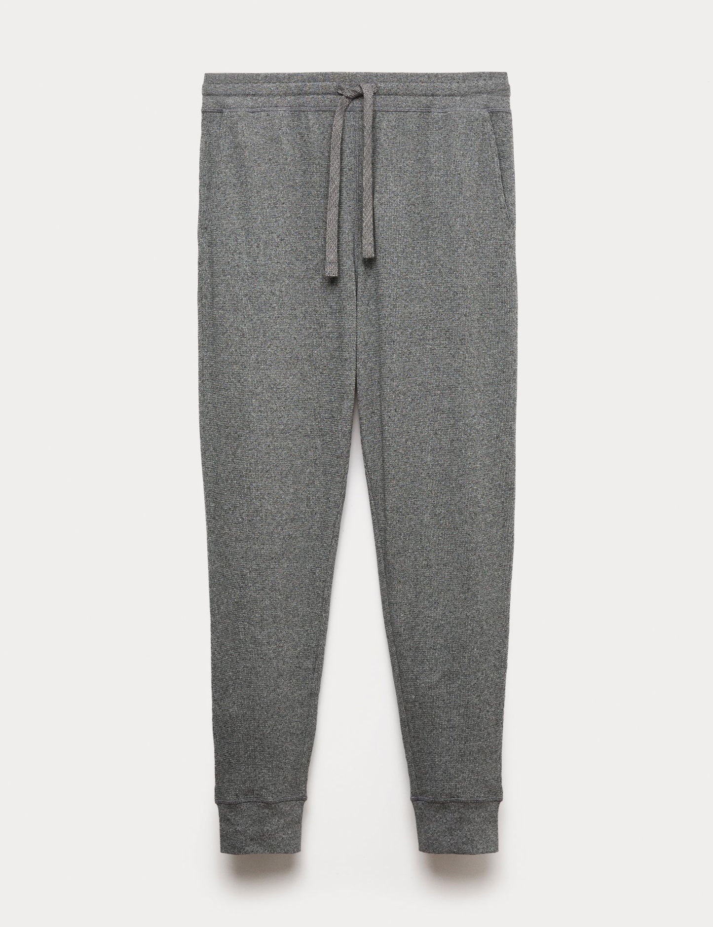 Saf Pamuklu Waffle Pijama Altı
