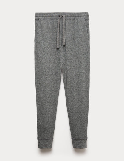 Saf Pamuklu Waffle Pijama Altı