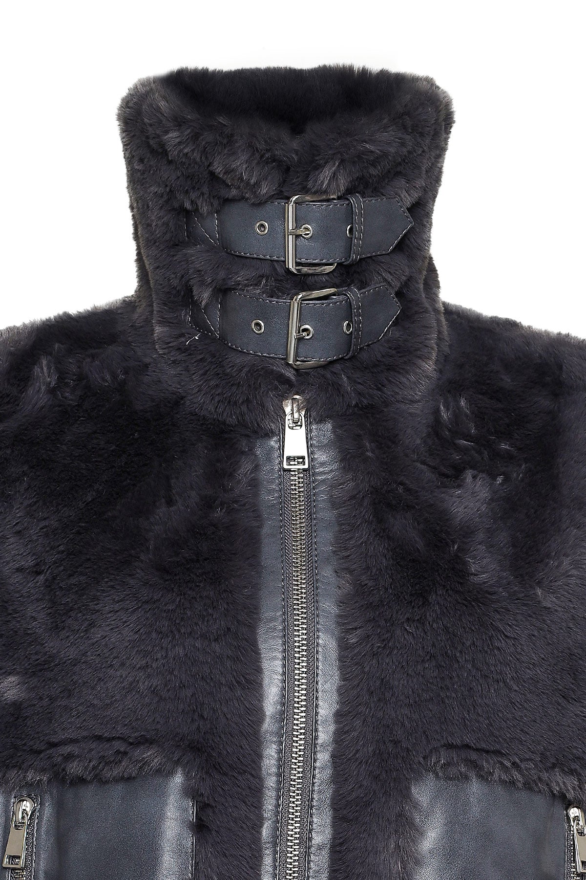 Kitzbuhel Kadın Gri Teddy Mont