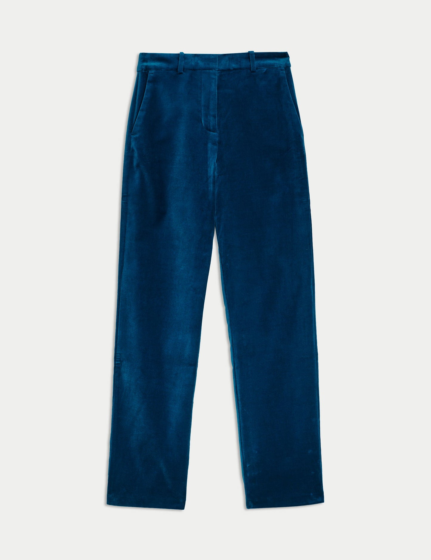 Kadife Straight Leg Pantolon