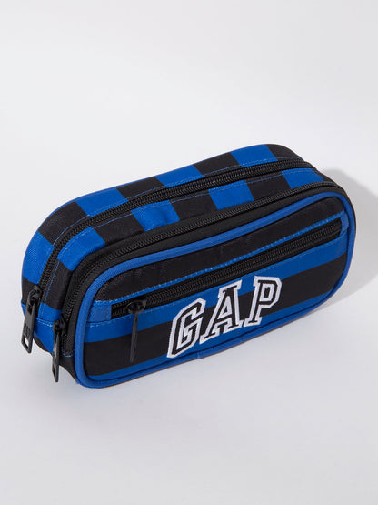 Mavi Gap Logo 3 Bölmeli Kalem Kutusu