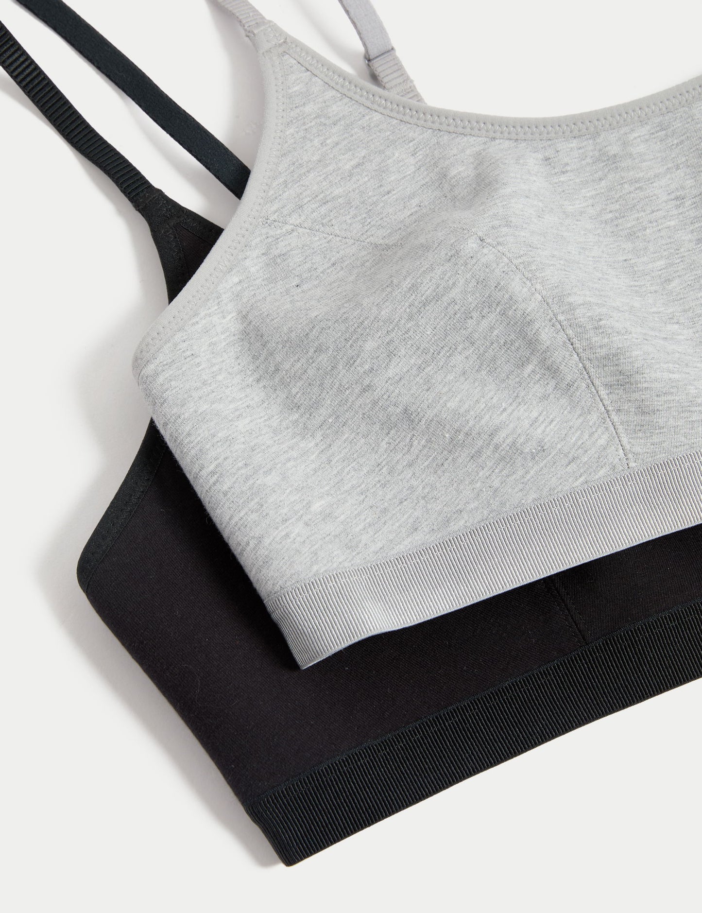 2'li Pamuklu Crop Top Ilk Sütyenim