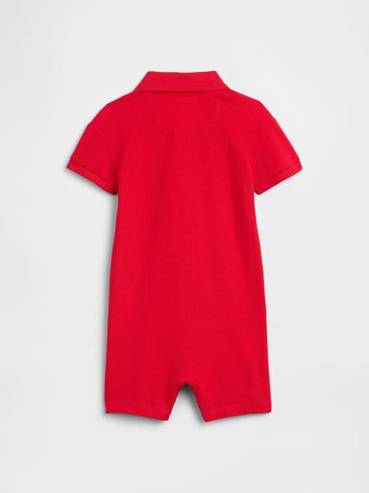 Kırmızı Brannan Bear Polo Tulum