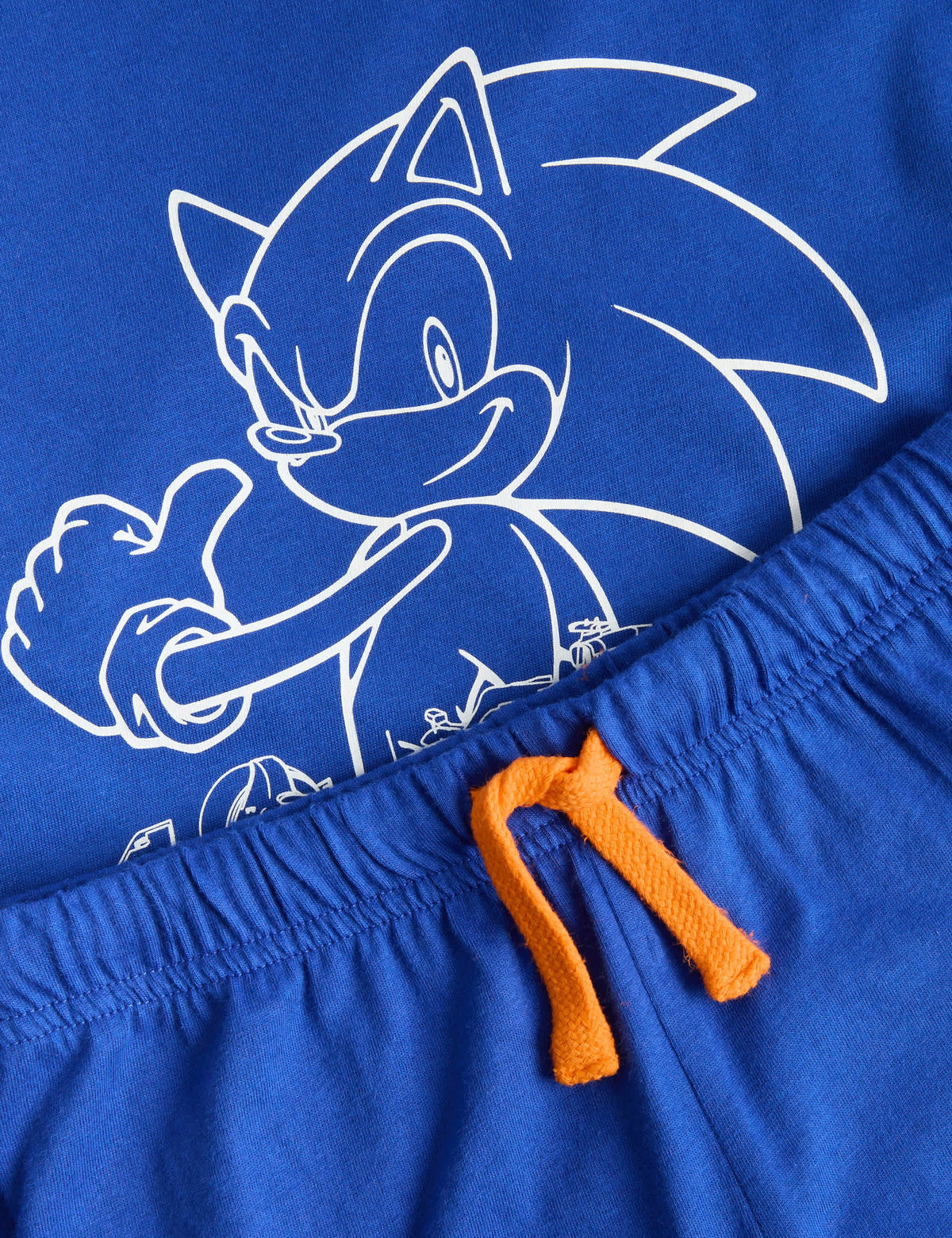 Saf Pamuklu Sonic Ve Mclaren™ Pijama Takımı