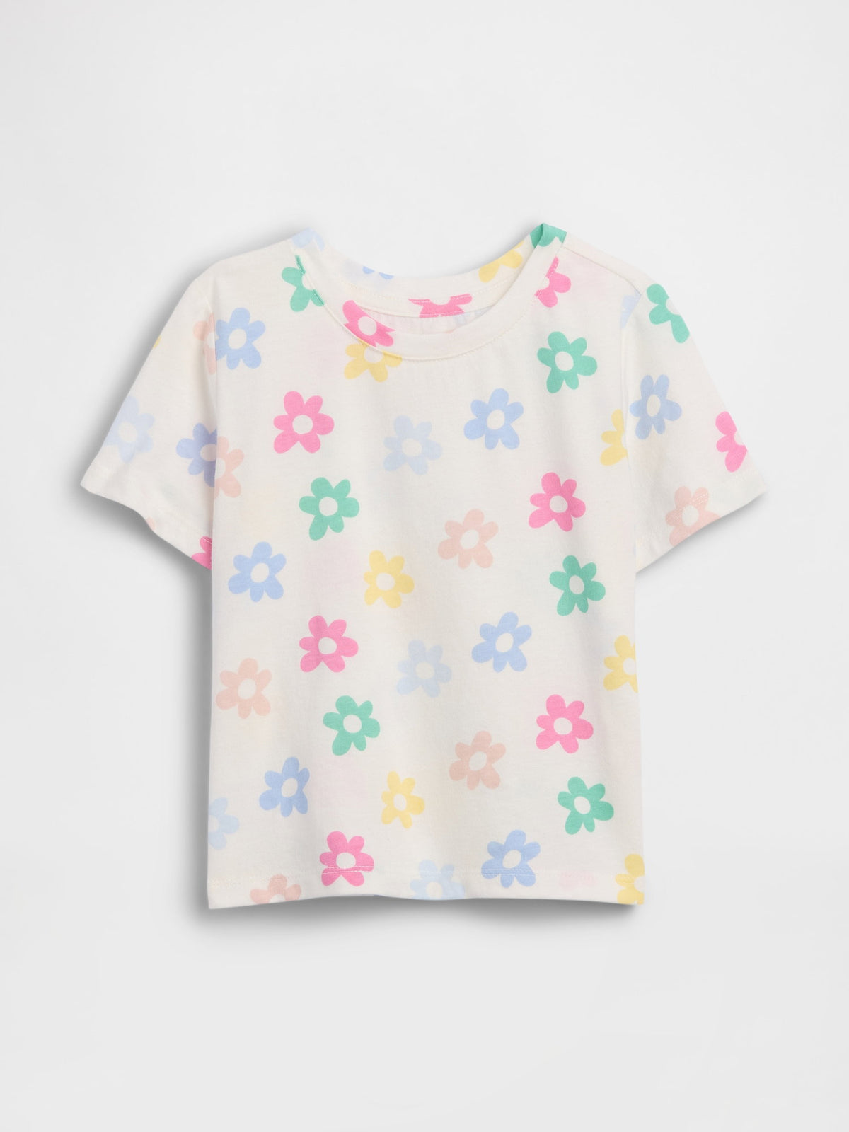 Beyaz Mix & Match Baskılı T-shirt