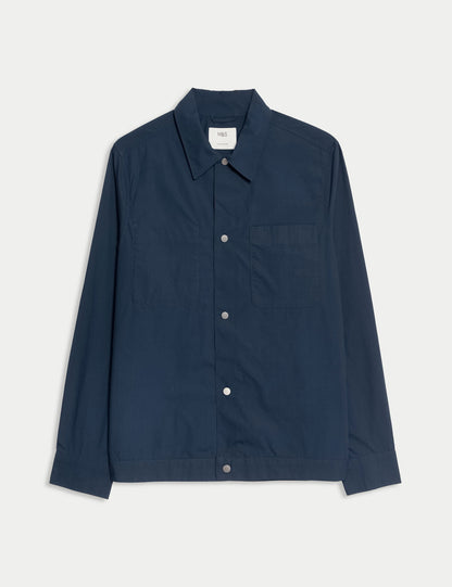 %100 Pamuklu Overshirt Gömlek