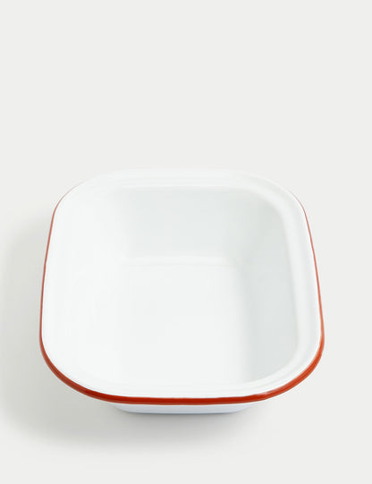 Emaye 28 Cm Turta Kabı