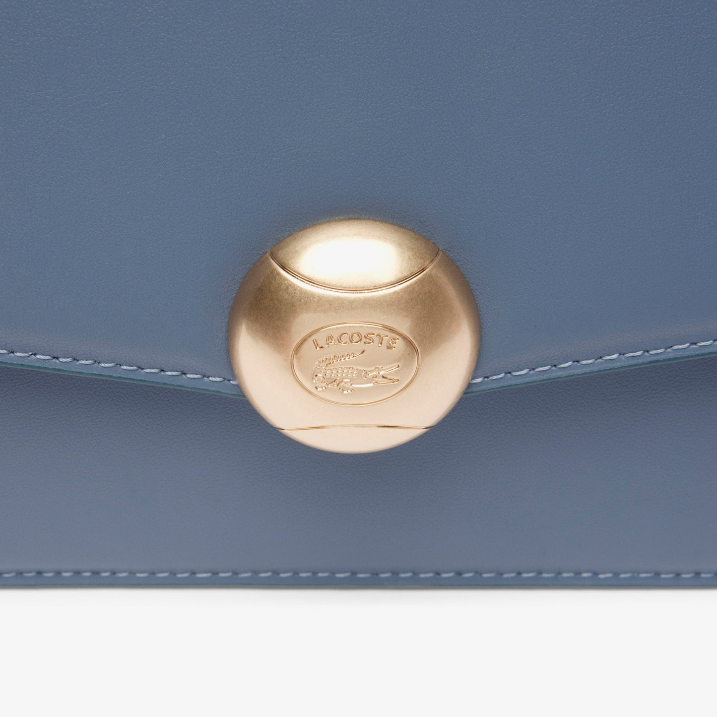 Lacoste Tennis Bliss Kadın Deri Gri Omuz Çantası