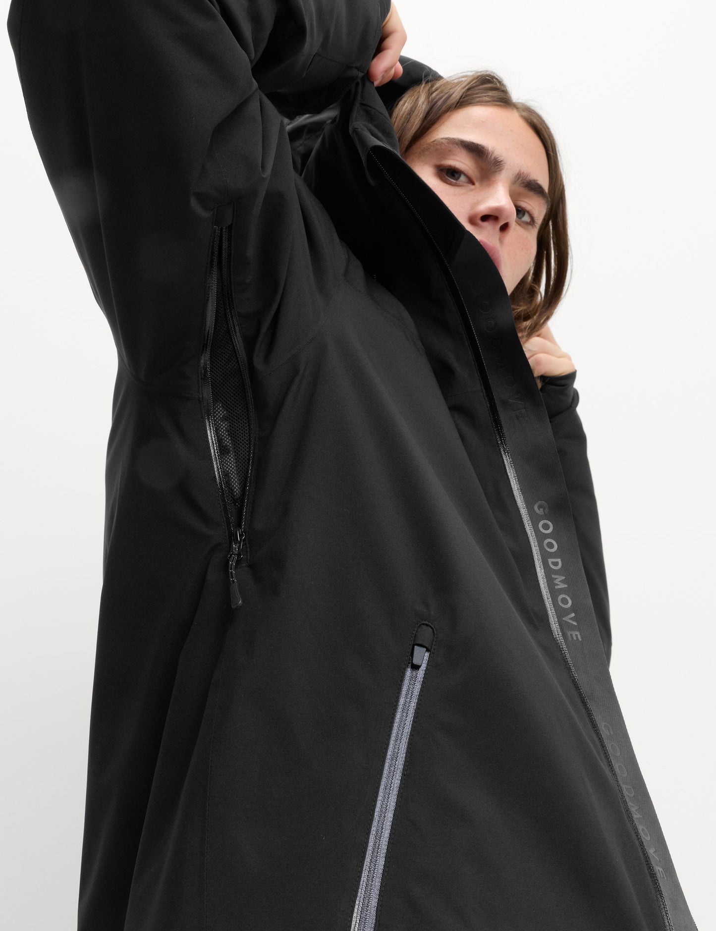 Stormwear Kapüşonlu Kayak Montu