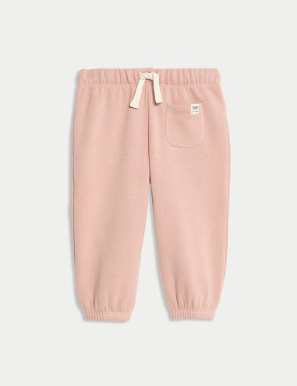 Pamuk Karışımlı Polar Astarlı Jogger Pantolon (0-3 Yaş)