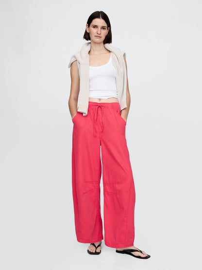 Pembe Mid Rise Ultrasoft Easy Horseshoe Jean Pantolon