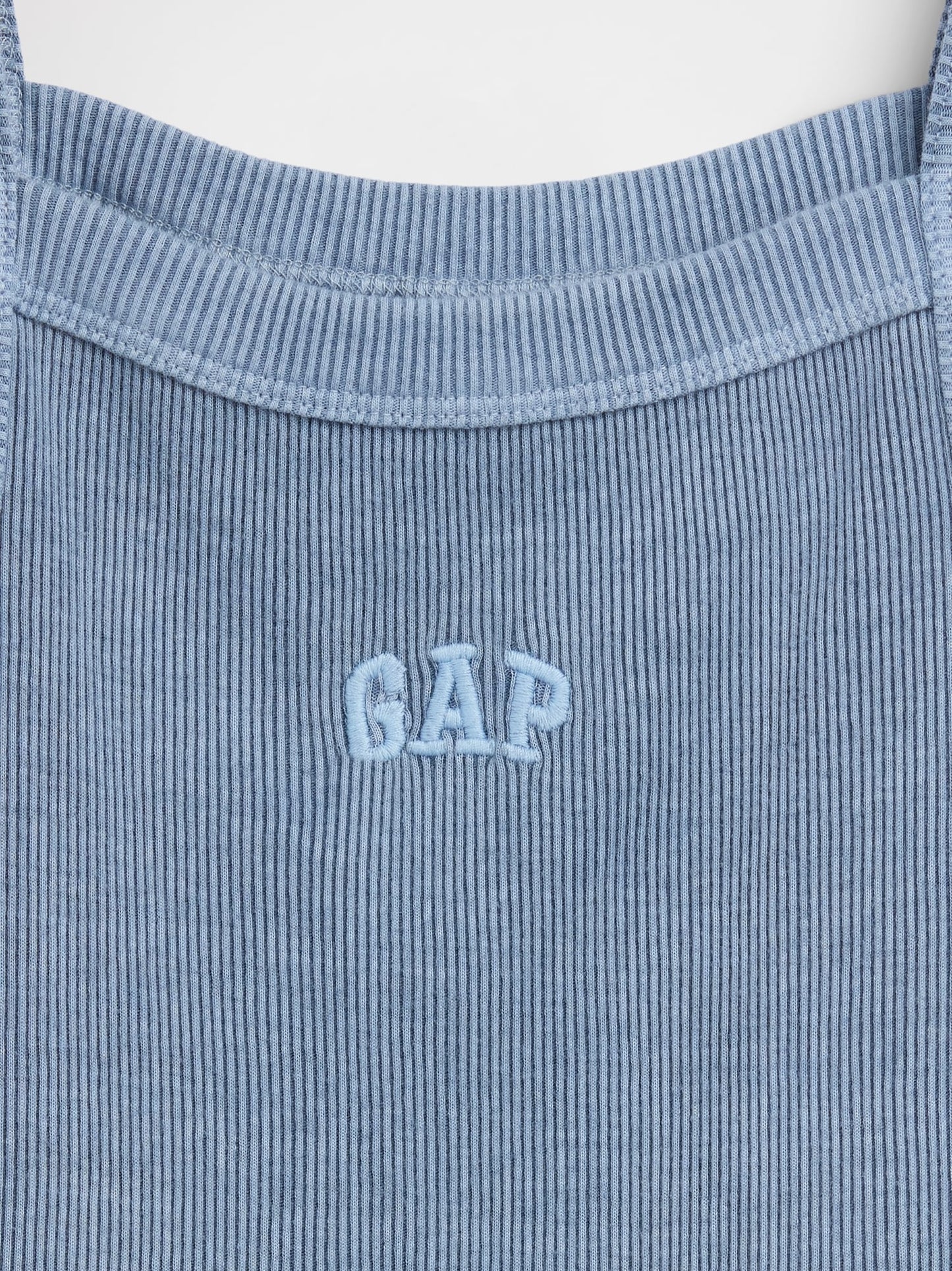 Mavi Logo Askılı Atlet