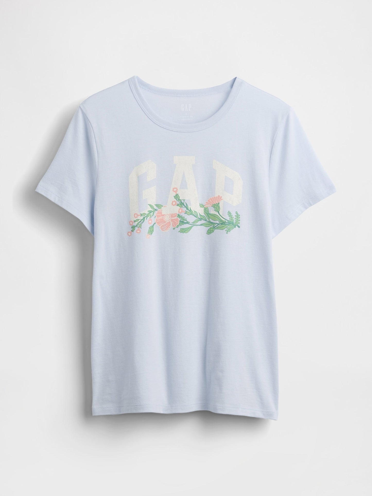 Açık Mavi Favorite Grafik Baskılı T-shirt