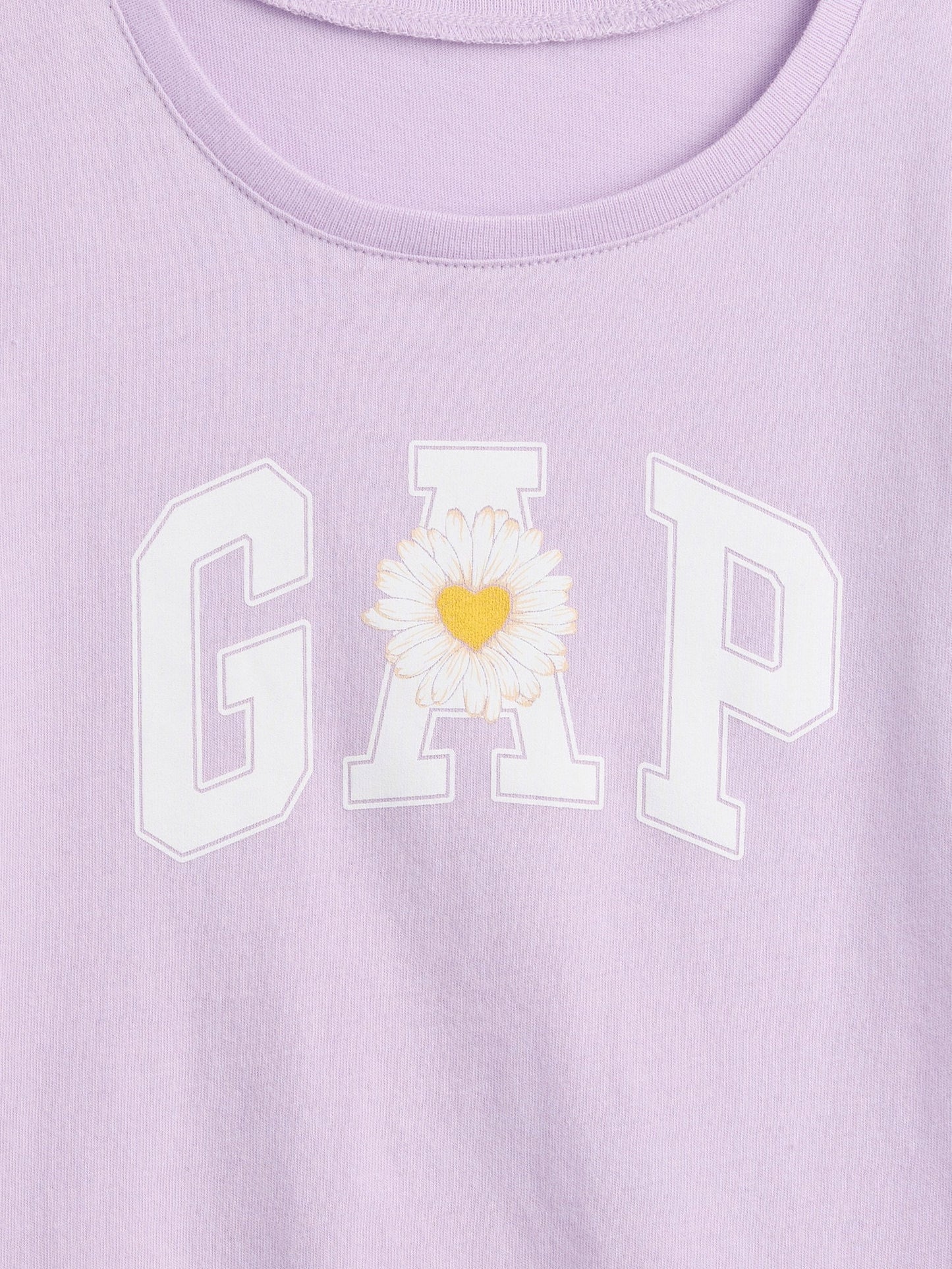Lila Babygap Logo T-shirt