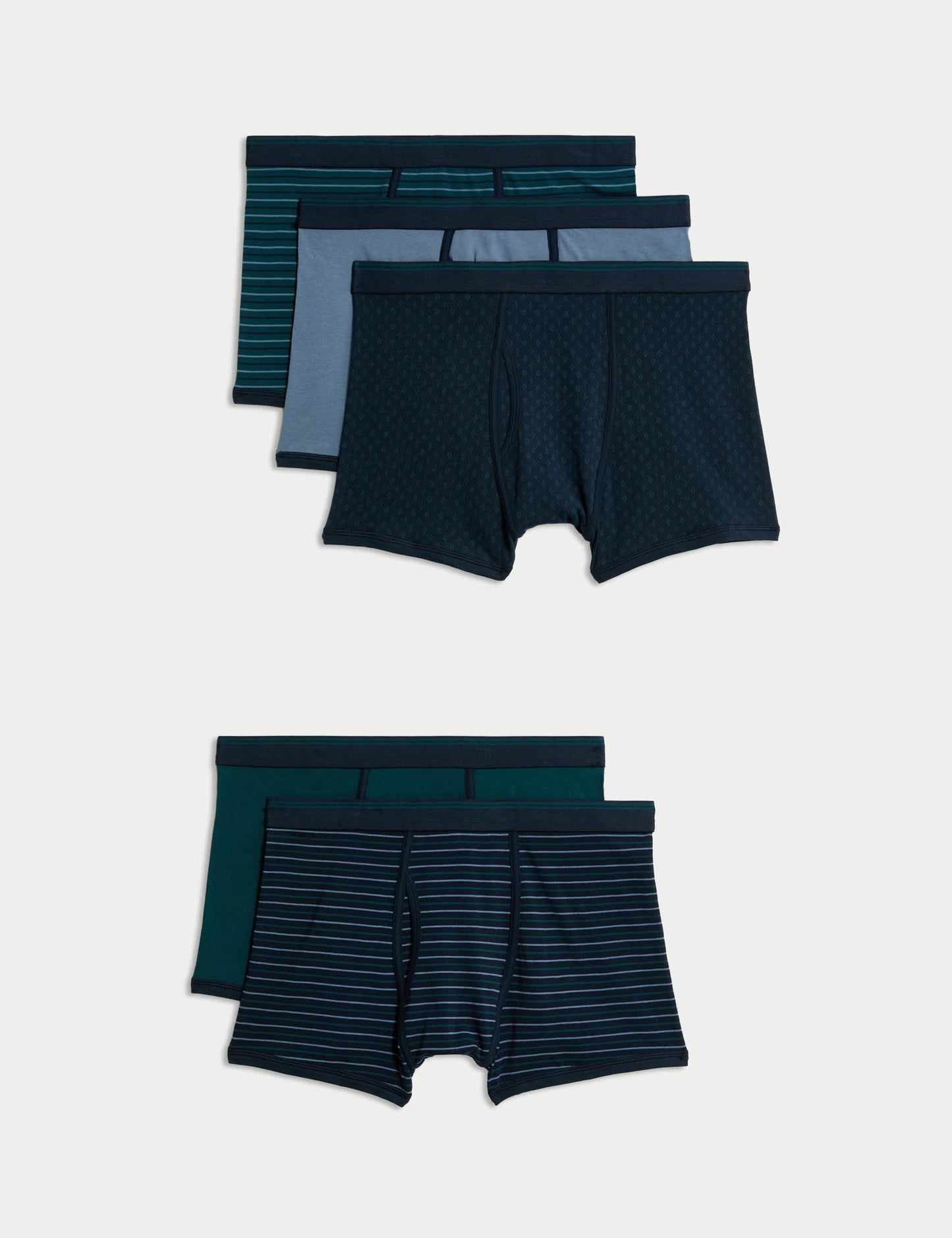 5'li Pamuk Karışımlı Cool & Fresh Trunk