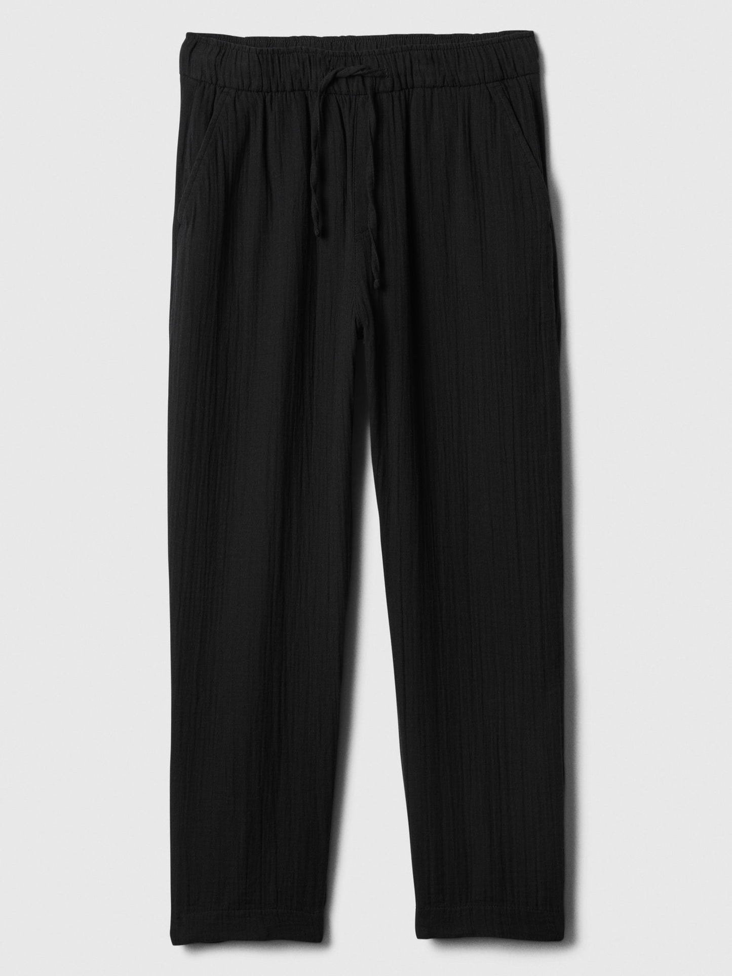 Siyah Easy Gauze Pantolon