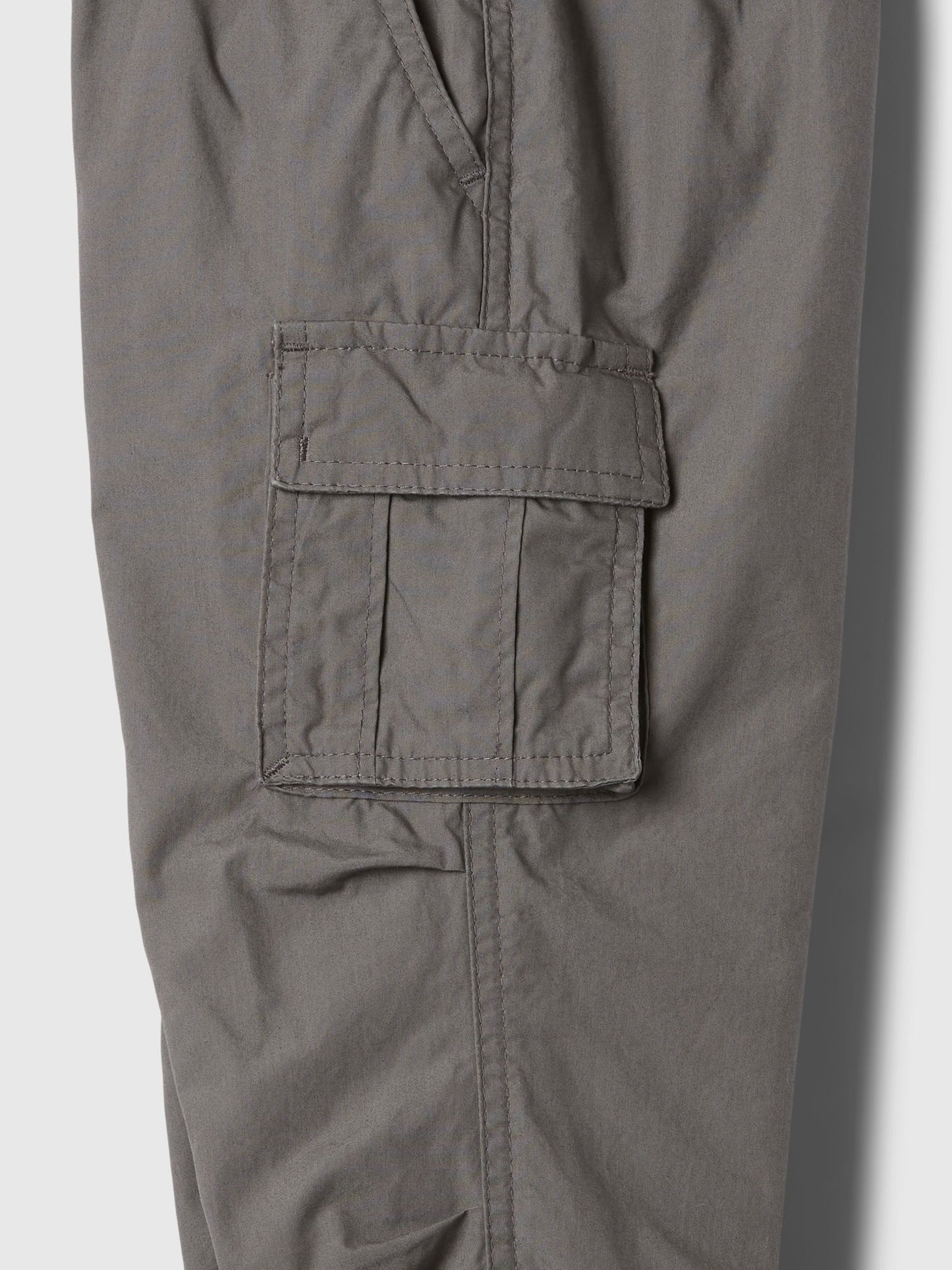 Gri Astarlı Paraşüt Kargo Jogger Pantolon