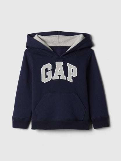 Lacivert Gap Logo Kapüşonlu Sweatshirt