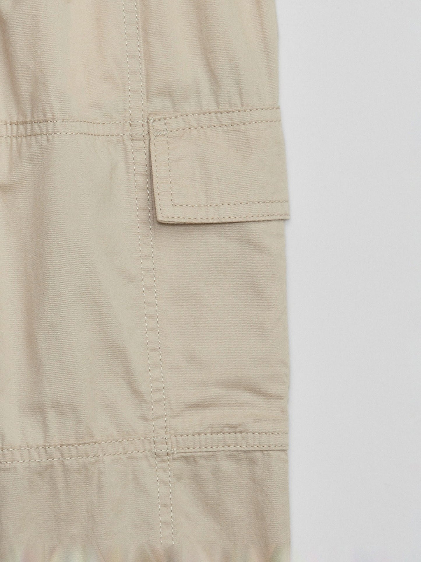 Bej Twill Kargo Washwell™ Pantolon