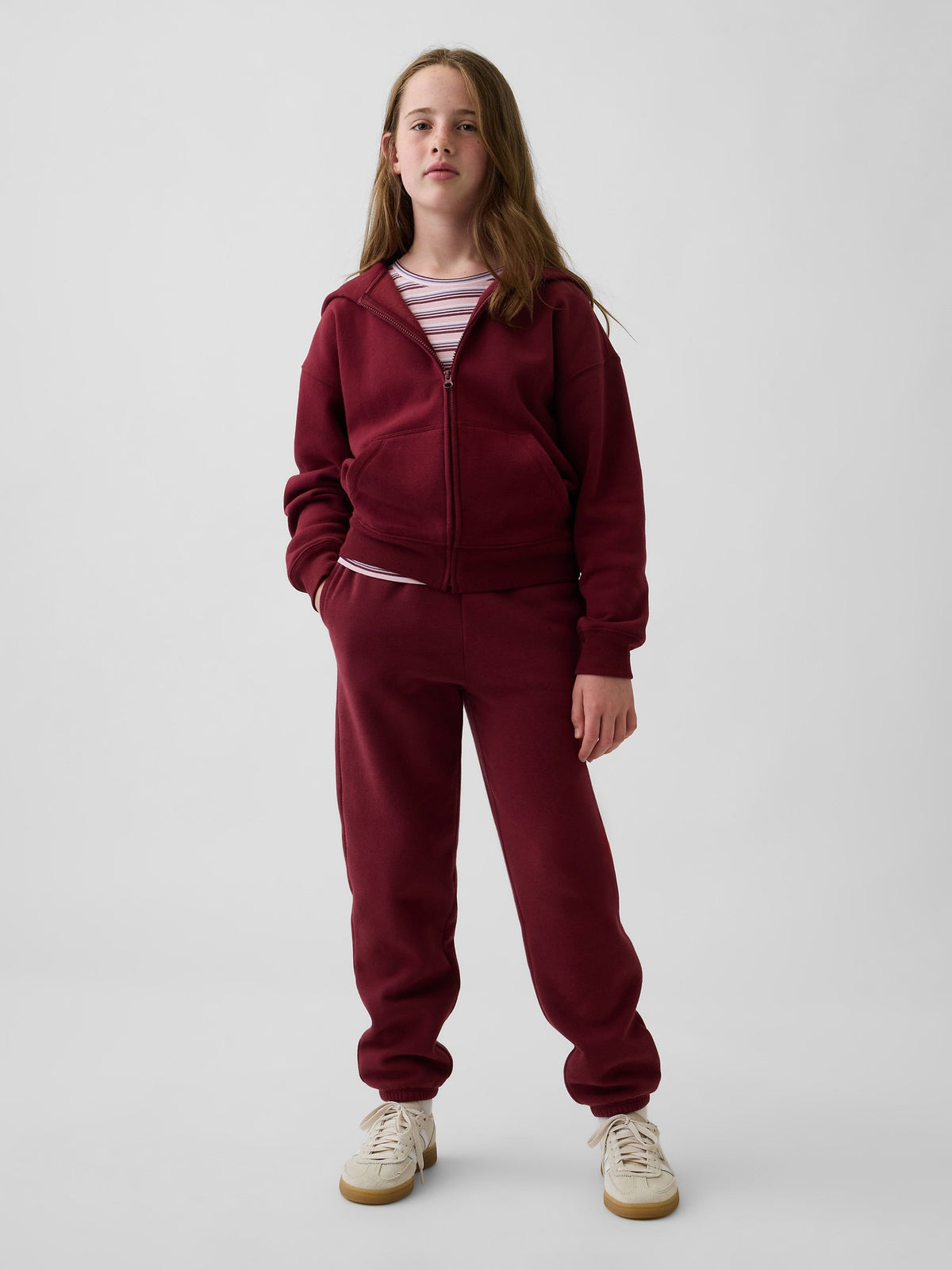 Bordo Vintagesoft Relaxed Jogger Eşofman Altı
