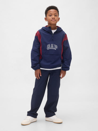 Lacivert %100 Geri Dönüştürülmüş Anorak Ceket
