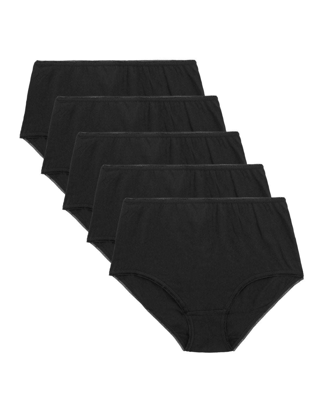 5'li Cotton Lycra:registered: Full Brief Külot Seti