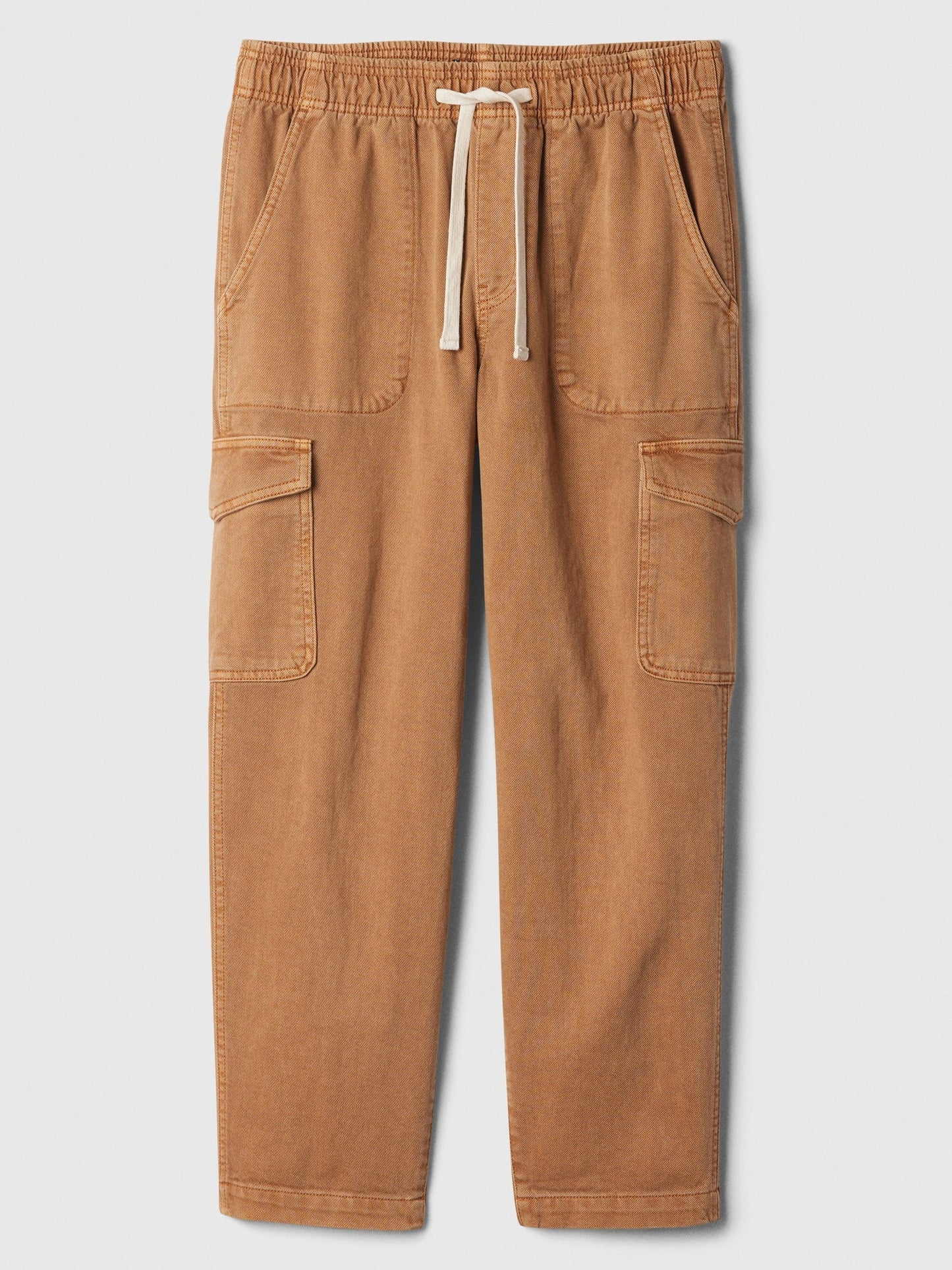 Kahverengi Bağcıklı Ease Kargo Jean Pantolon