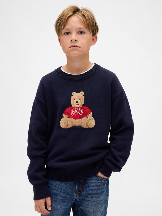 Lacivert Brannan Bear Relaxed Sweatshirt