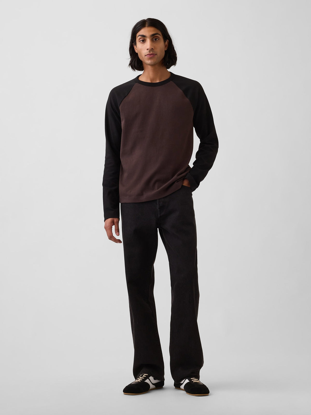 Koyu Kahverengi Heavyweight Relaxed T-shirt