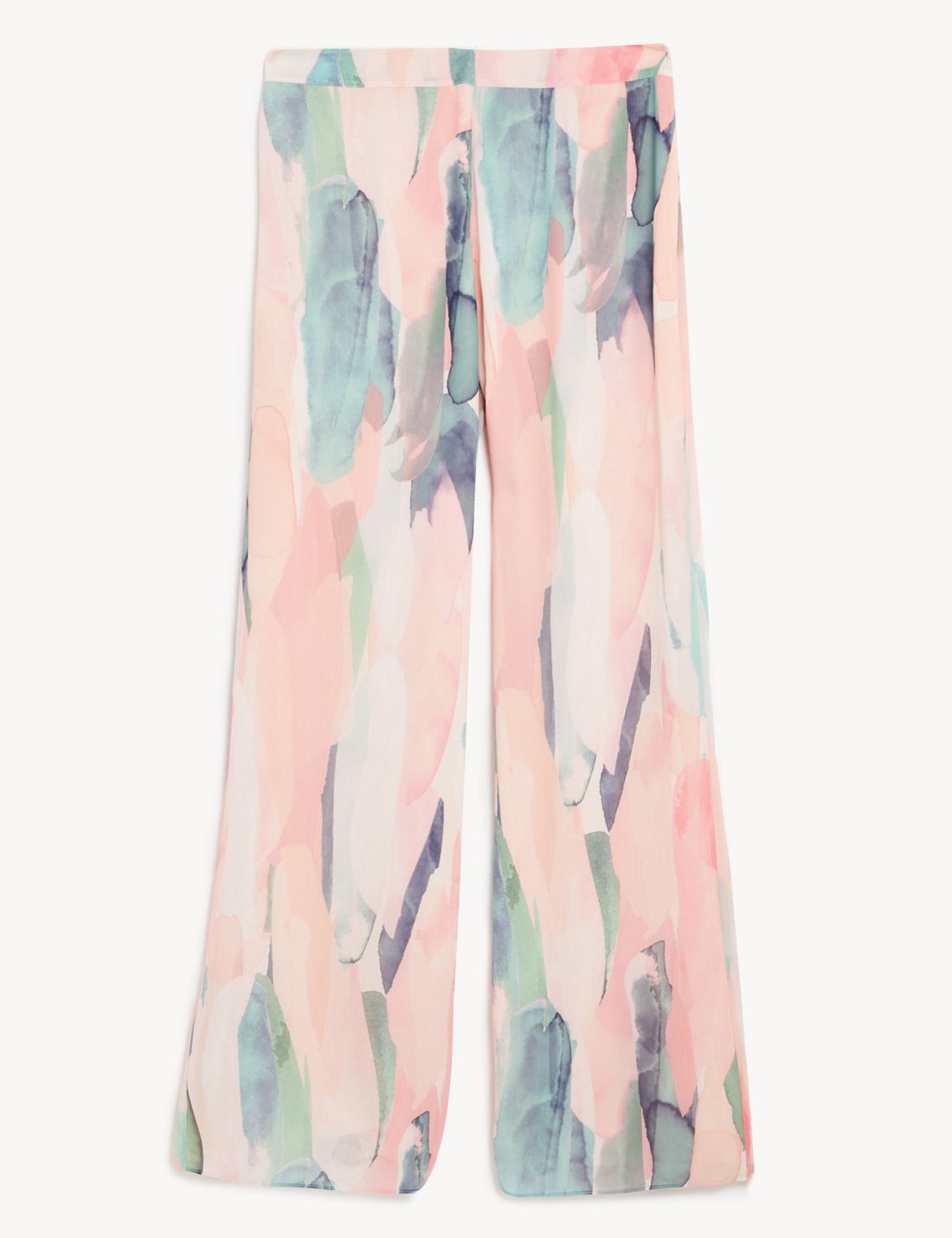 Yüksek Bel Wide Leg Pantolon