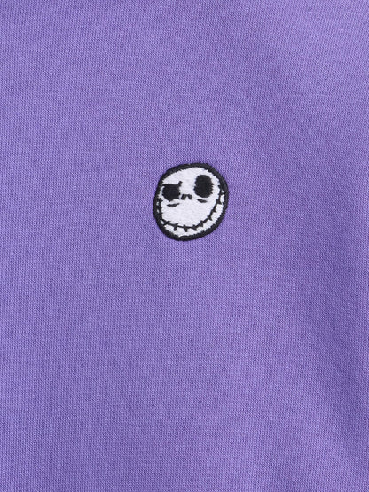 Mor Gap × Disney Tim Burton’s The Nightmare Before Christmas Vintagesoft Crop Sweatshirt