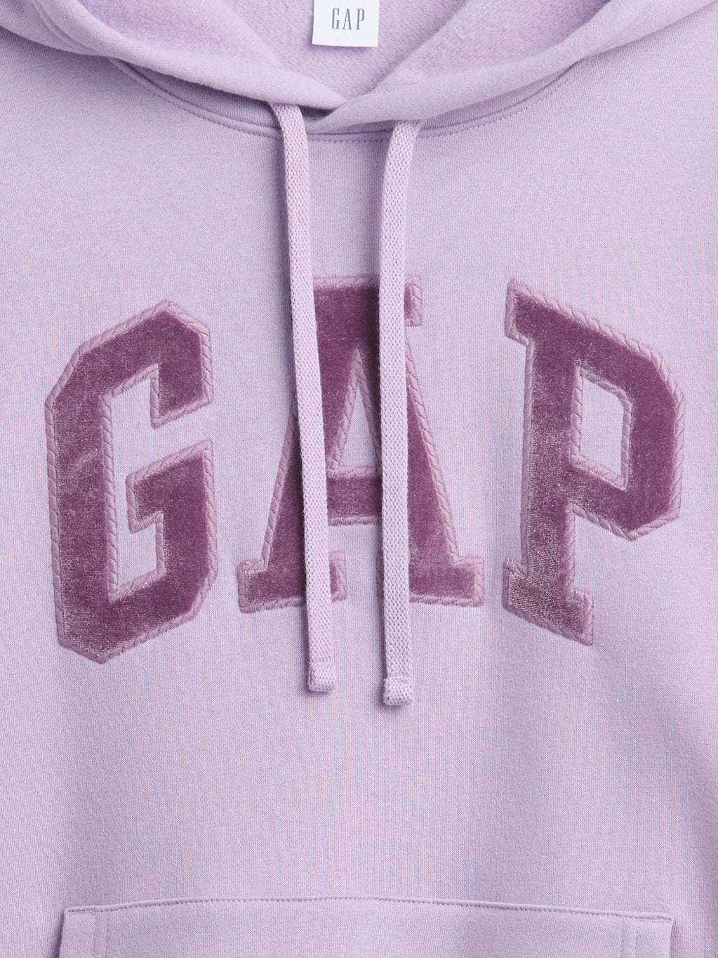 Açık Lila Relaxed Gap Logo Sweatshirt