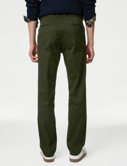 Regular Fit Heritage Twill Chino Pantolon