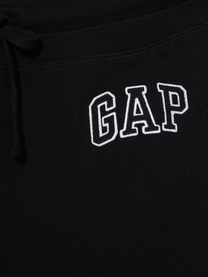 Siyah Gap Logo Jogger Fleece Eşofman Altı
