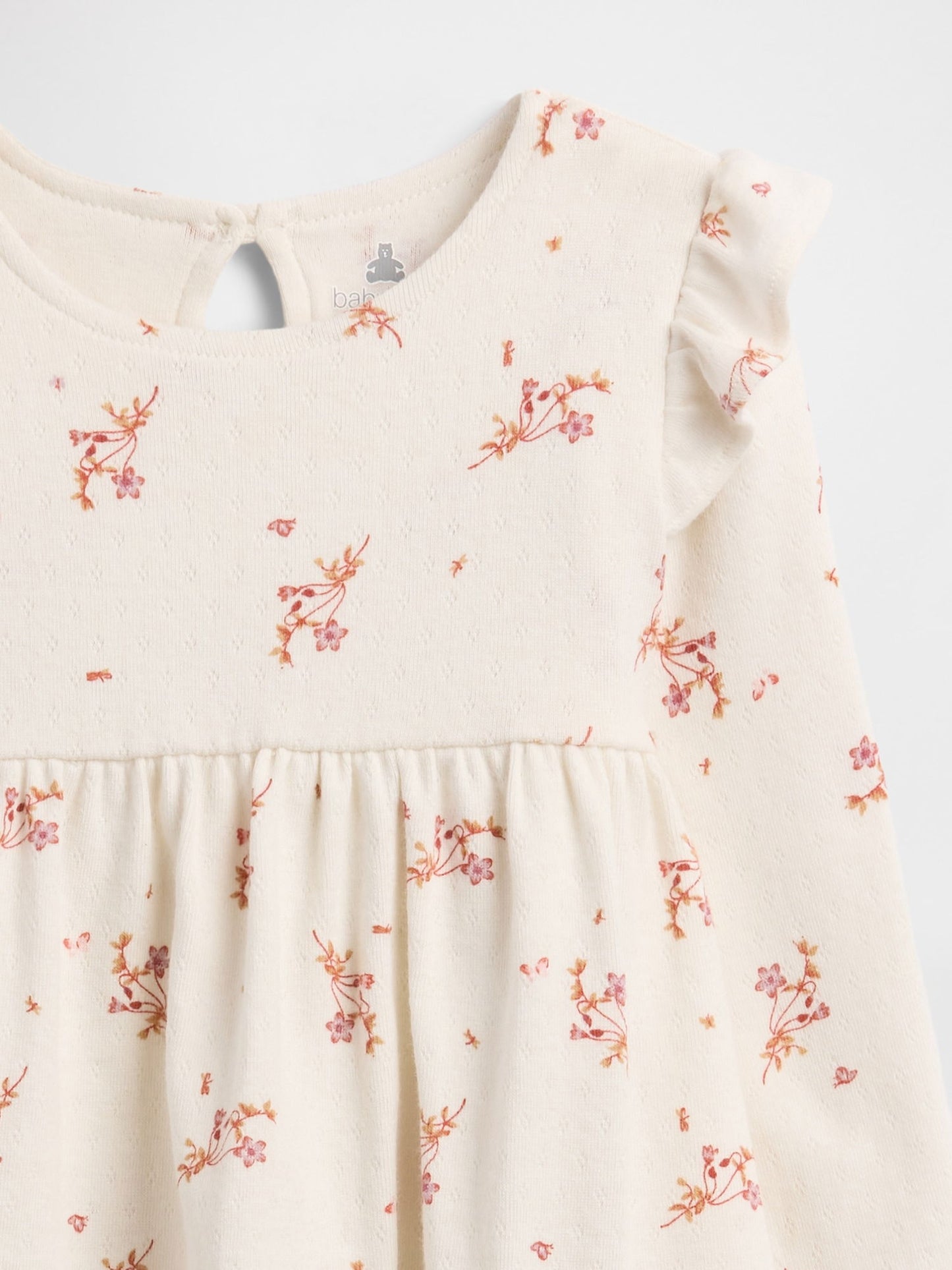 Krem Pointelle Two-piece Outfit Set