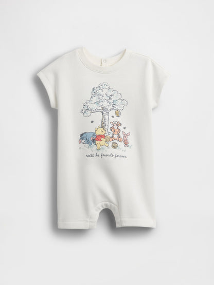 Beyaz Winnie The Pooh Vintagesoft Shorty Tulum