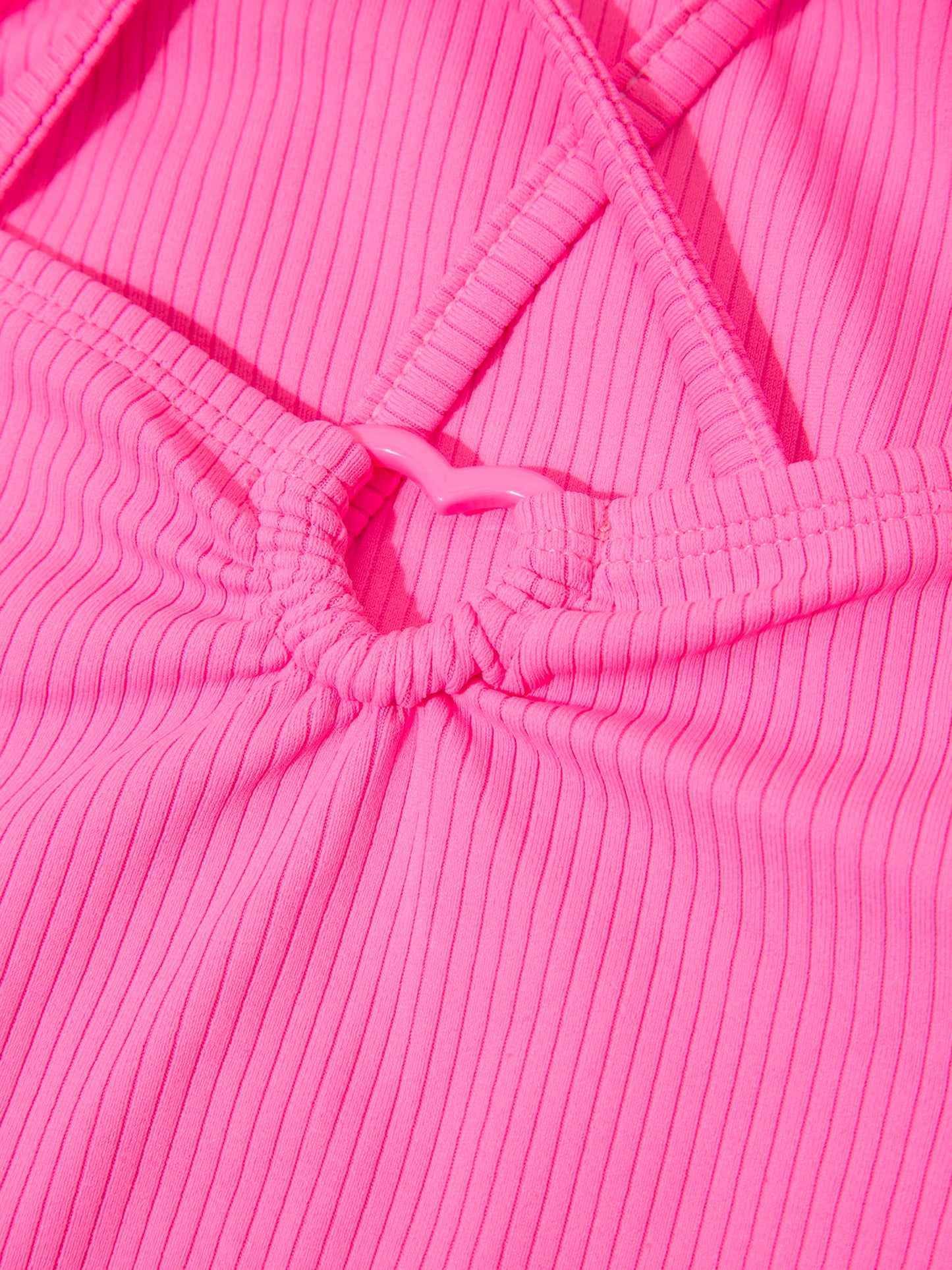 Pembe Askılı Mayo