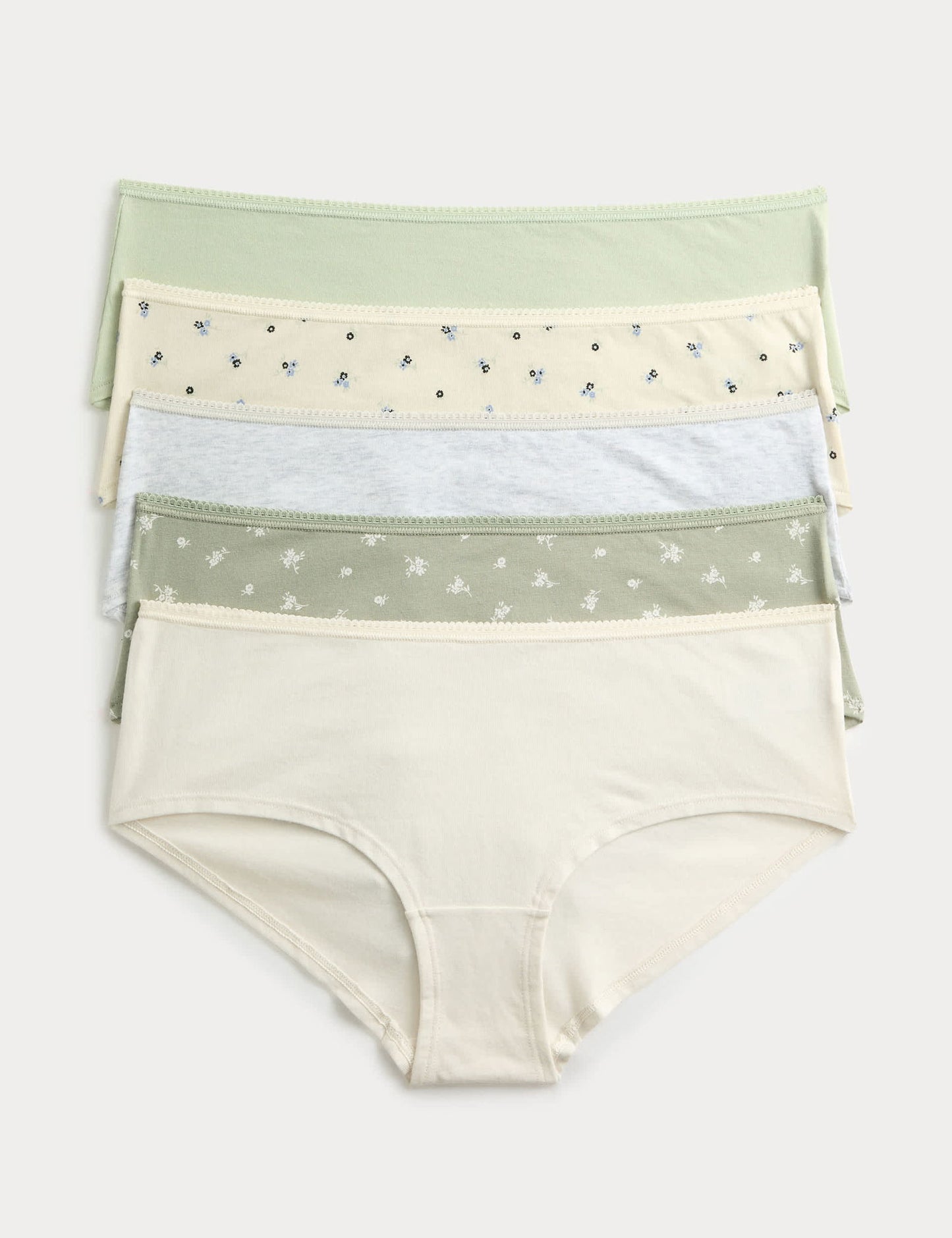 5'li Cotton Lycra® Short Külot Seti