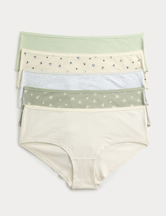 5'li Cotton Lycra® Short Külot Seti