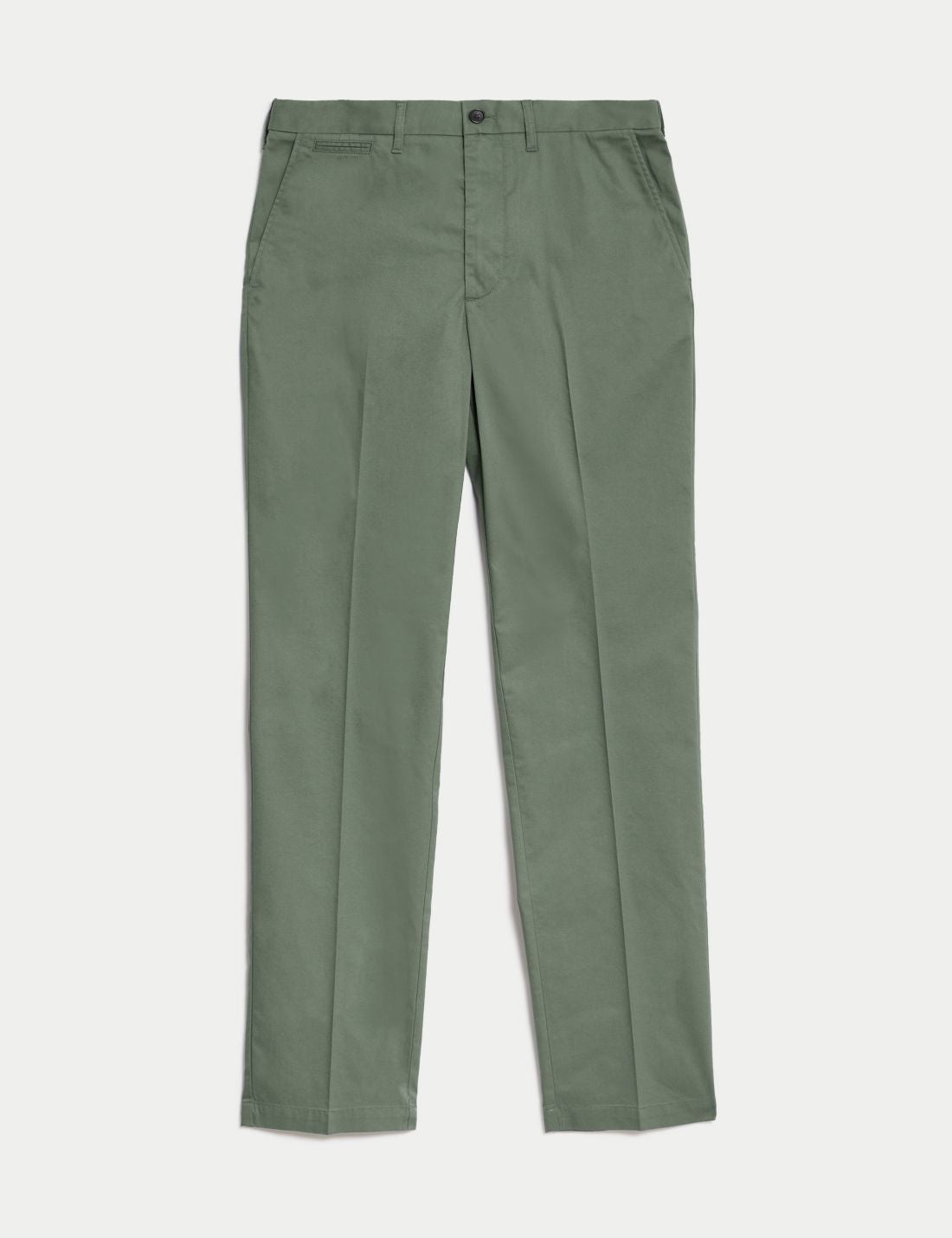 Regular Fit Hafif Dokulu Chino Pantolon