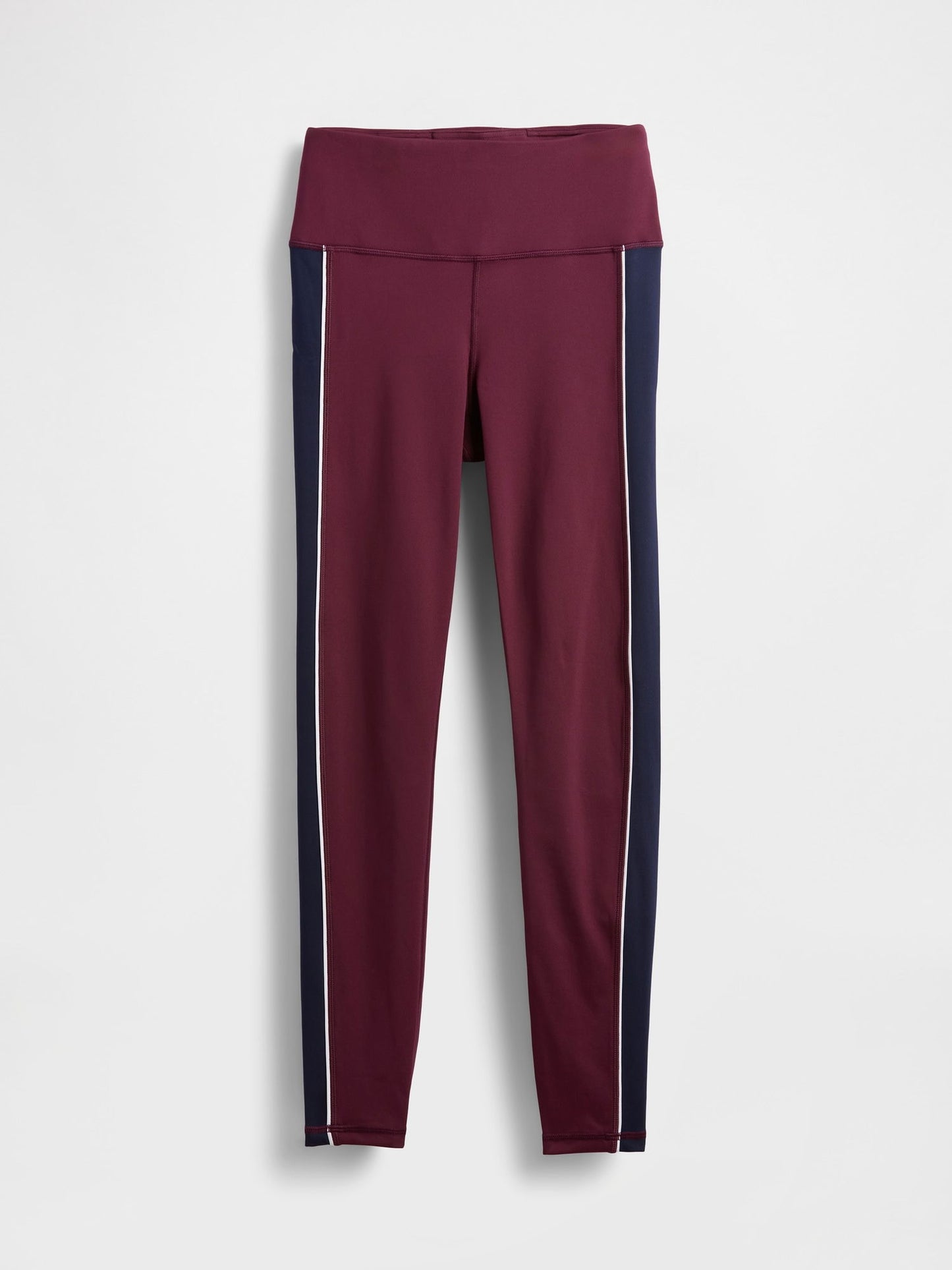Bordo Gapfit High Rise Power Full Length Stripe Tayt
