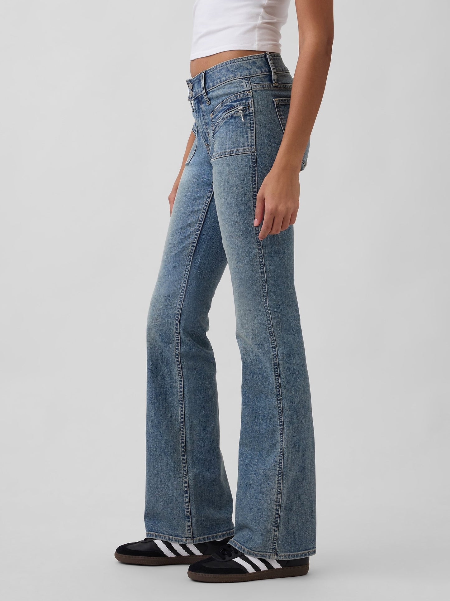 Mavi Low Rise Long & Lean Jean Pantolon