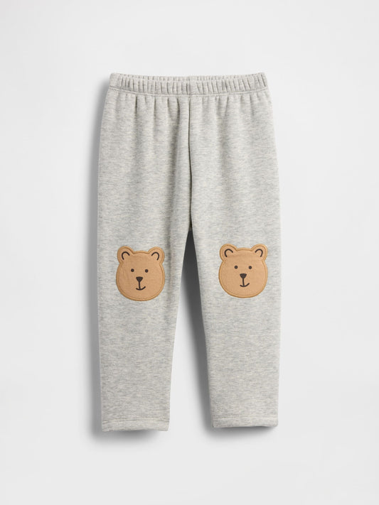 Gri Pull-on Cozy Astarlı Pantolon