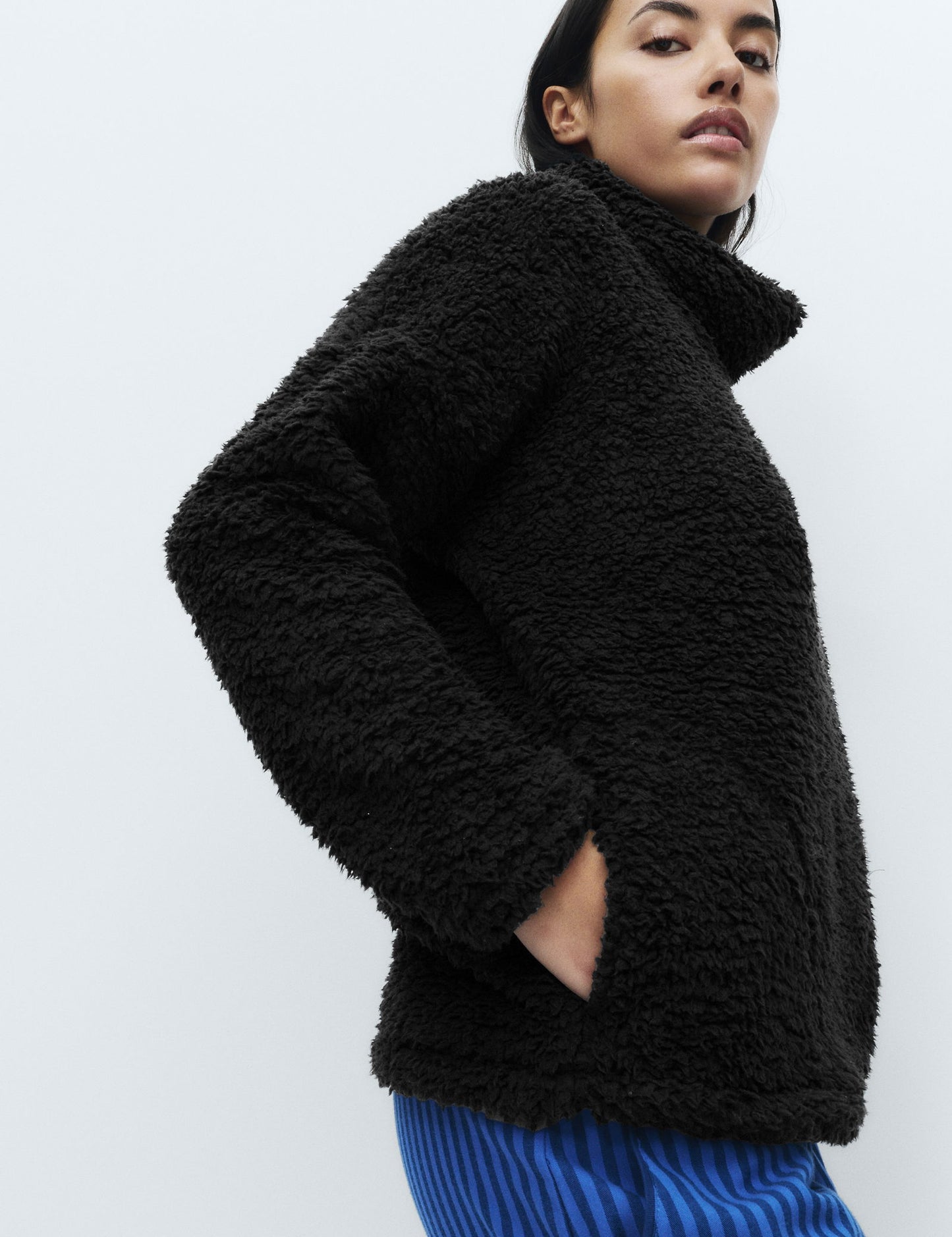 Yumuşak Teddy Sweatshirt