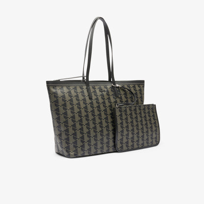 Lacoste Zely Kadın Monogram Siyah Omuz Çantası