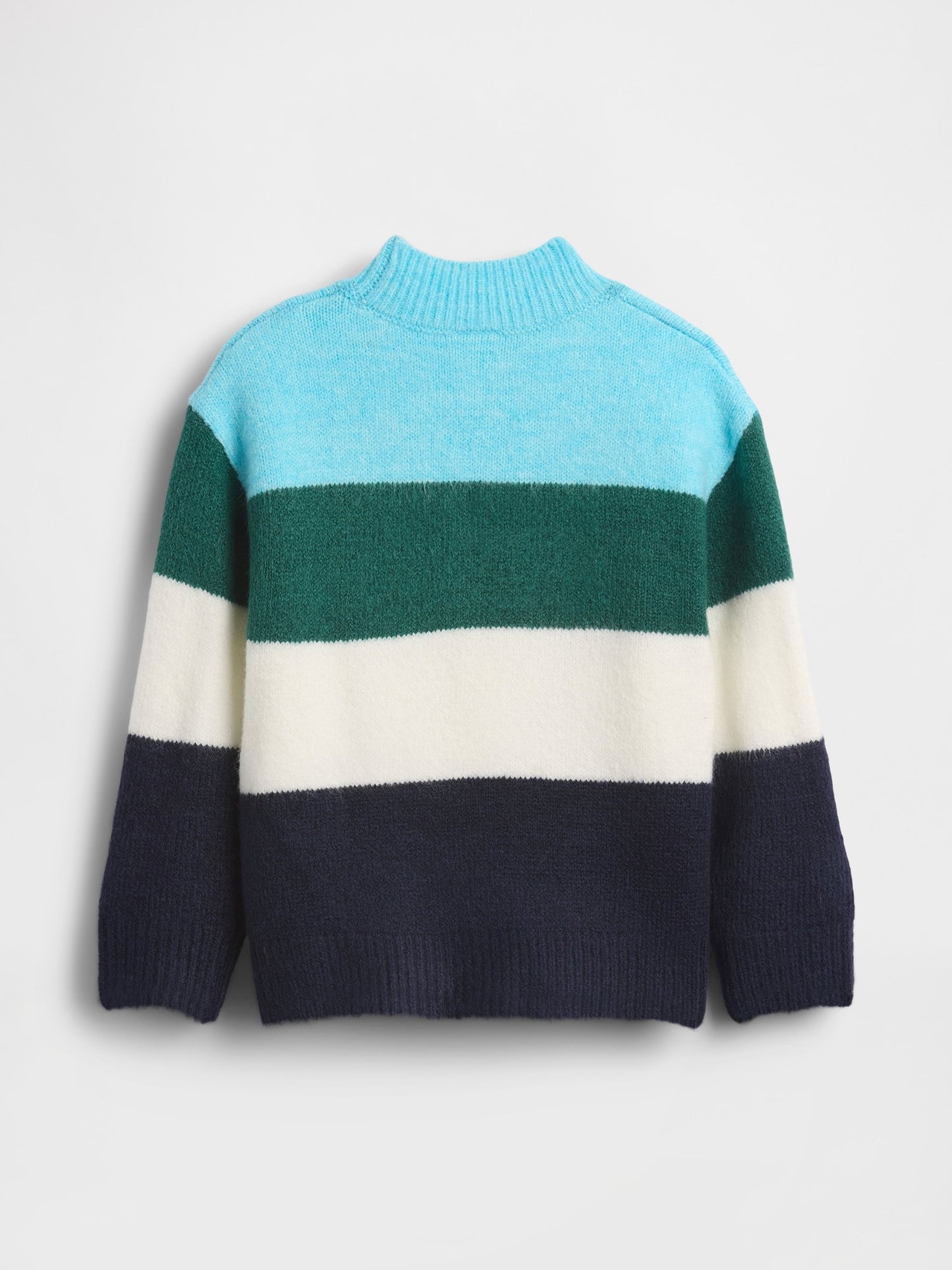 Çok Renkli Baby & Toddler Mockneck Kazak